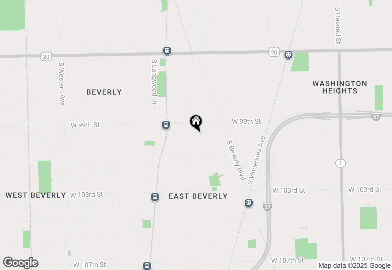 Map of 9944 S Prospect Avenue, Chicago, IL 60643