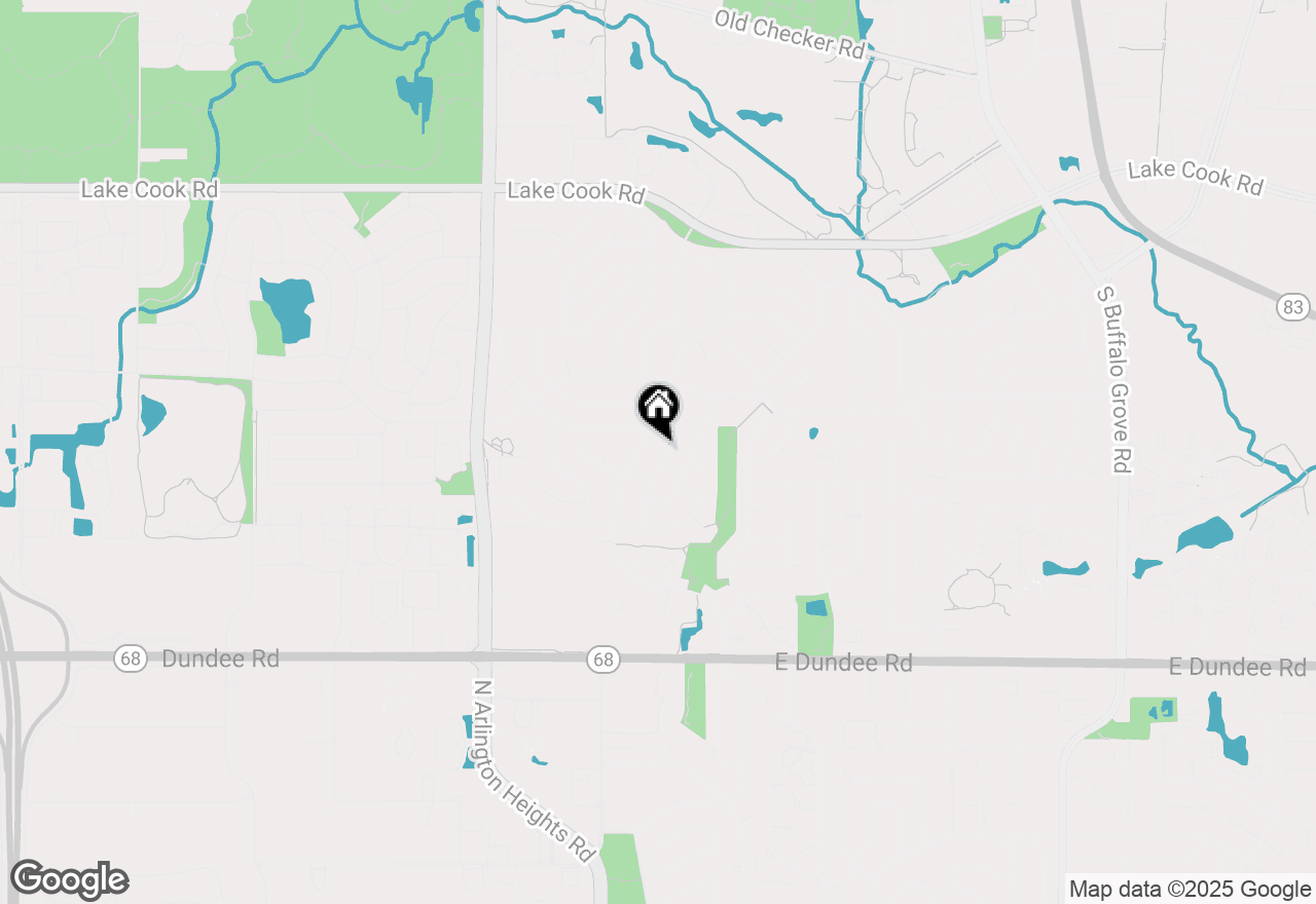 Map of 484 Chatham Circle, Buffalo Grove, IL 60089