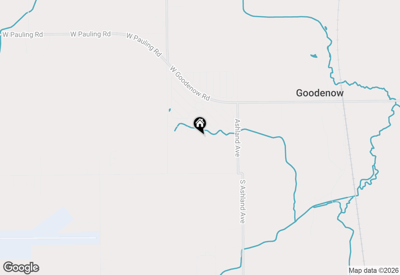 Map of 185 Whipporwill Drive, Beecher, IL 60401