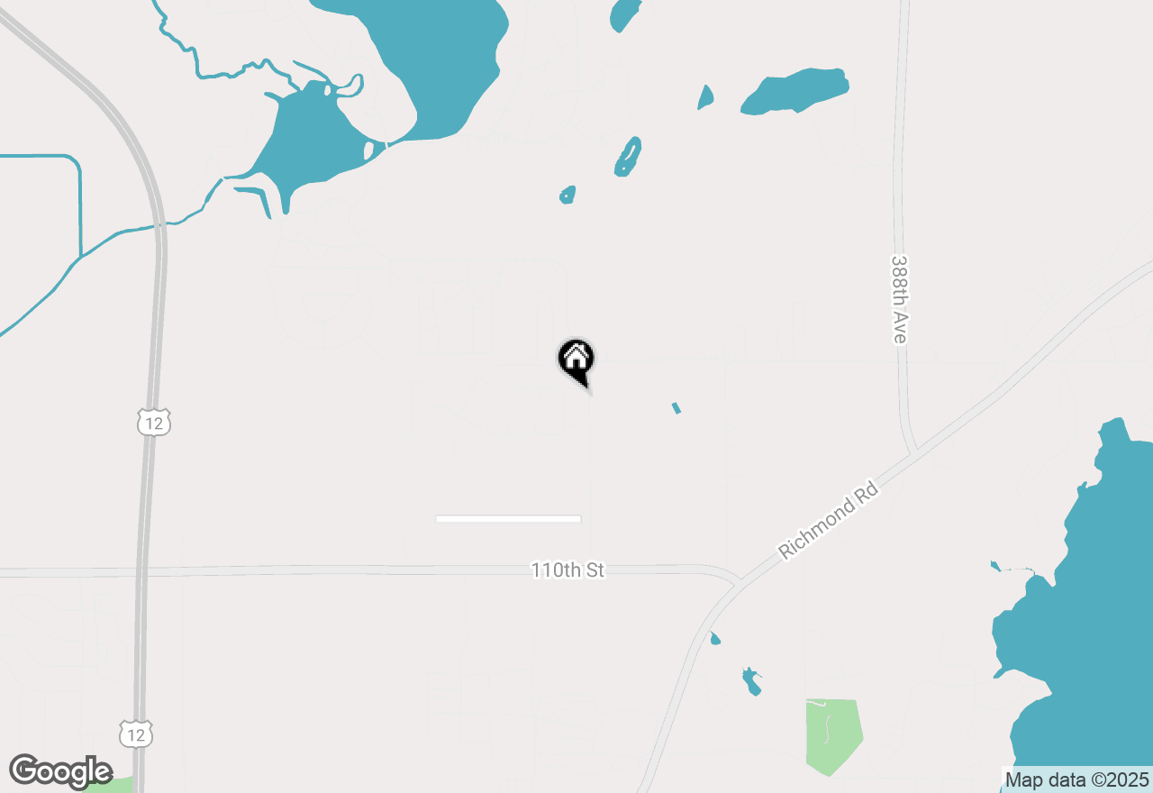 Map of 10536 401st Ave, Genoa City, WI 53128