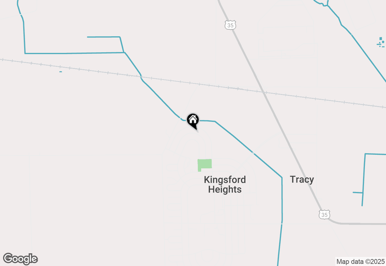 Map of 250 Ivanhoe Road, Kingsford Heights, IN 46346