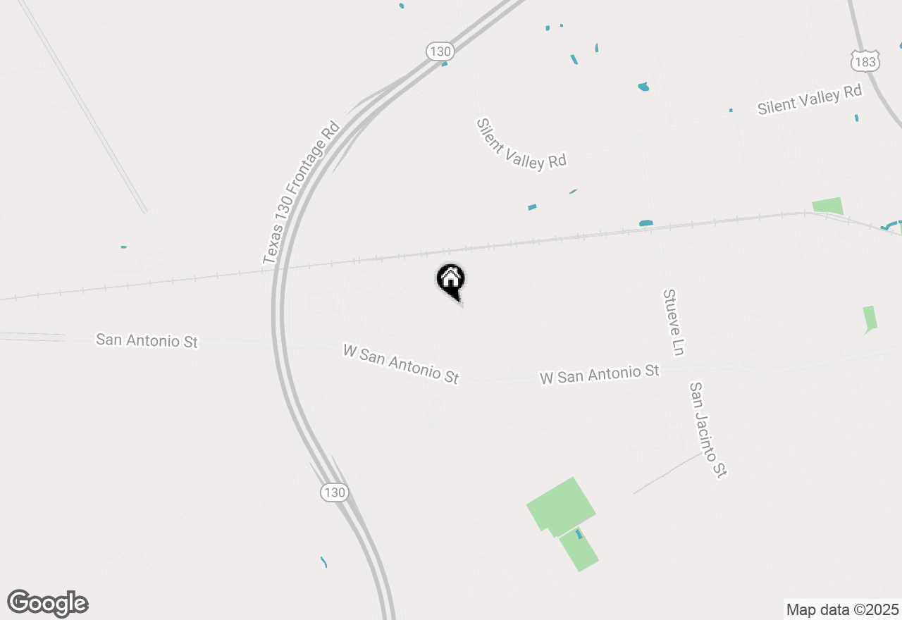 Map of 1802 Windsor Blvd, Lockhart, TX 78644