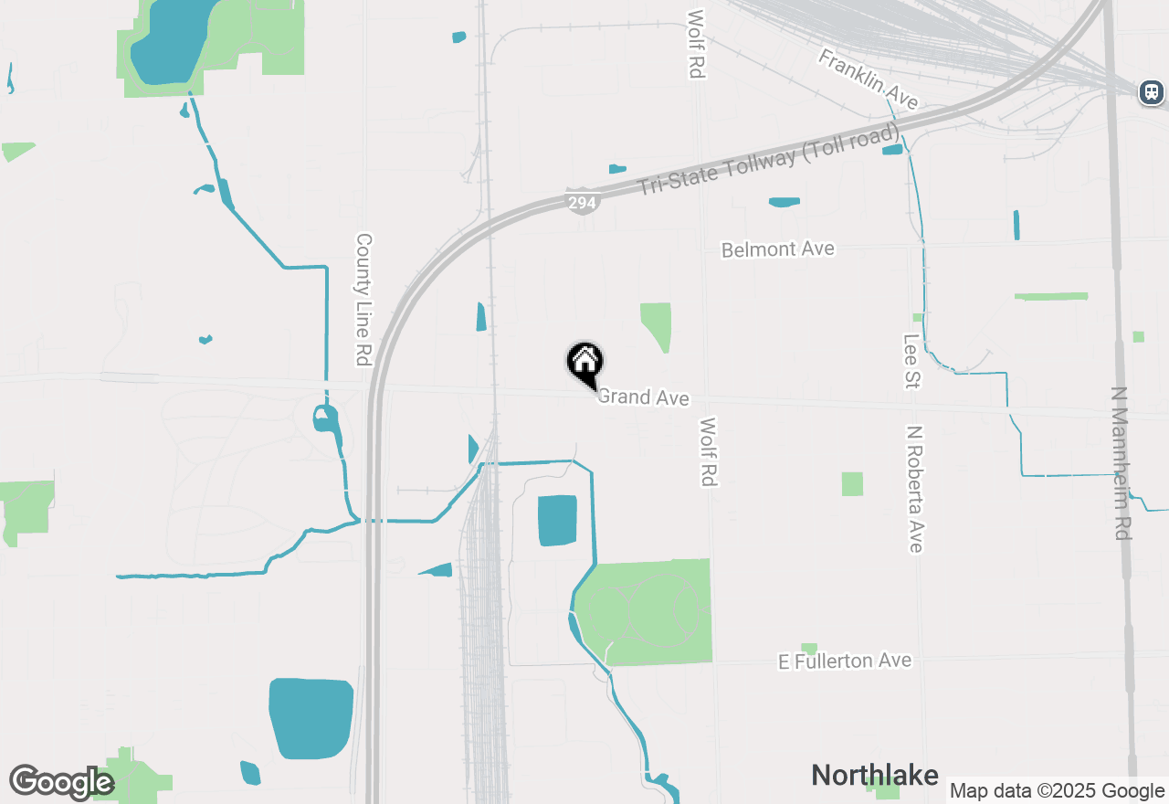 Map of 11425 W Grand Avenue, Melrose Park, IL 60164