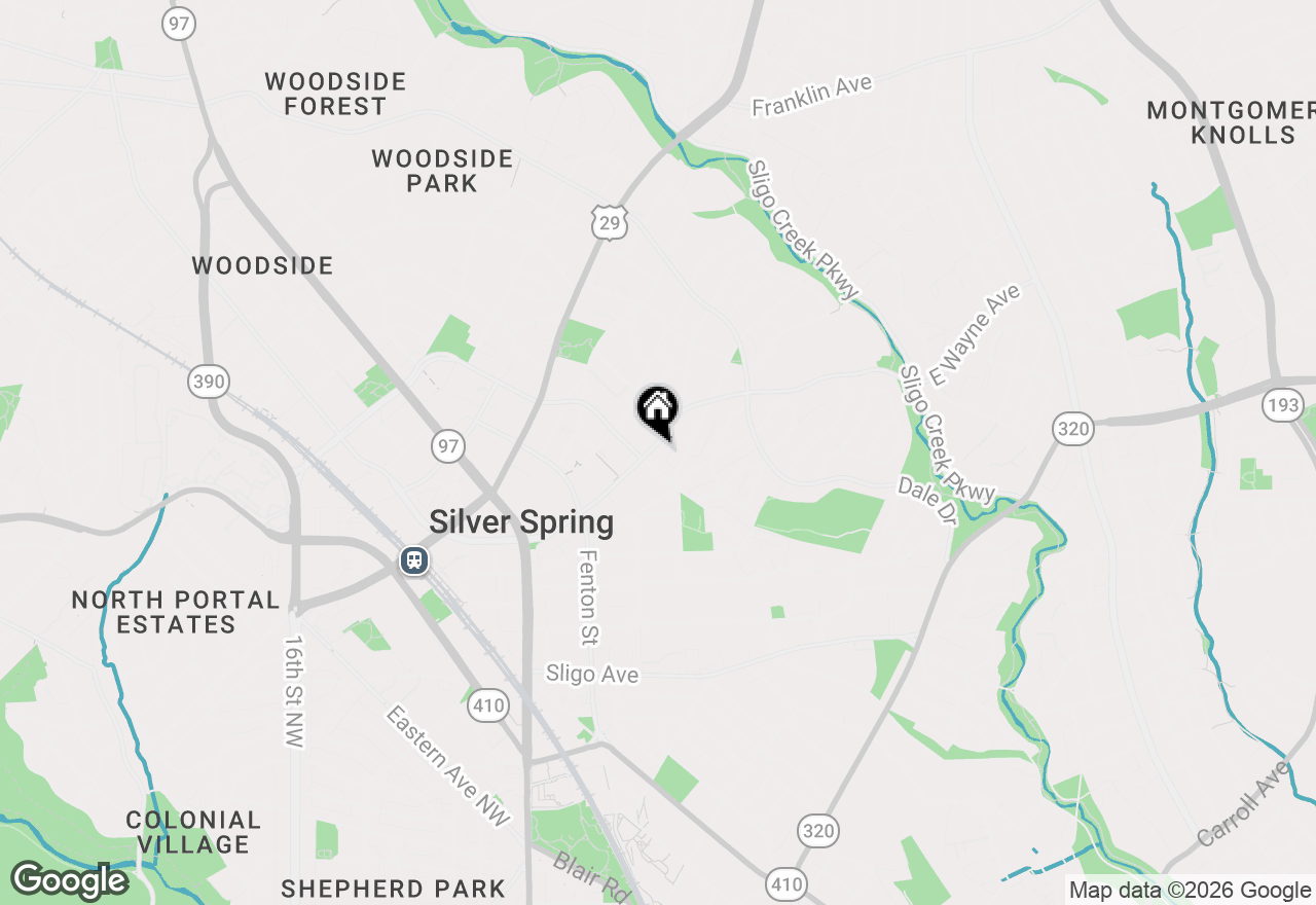 Map of 710 Wayne Avenue, Silver Spring, MD 20910