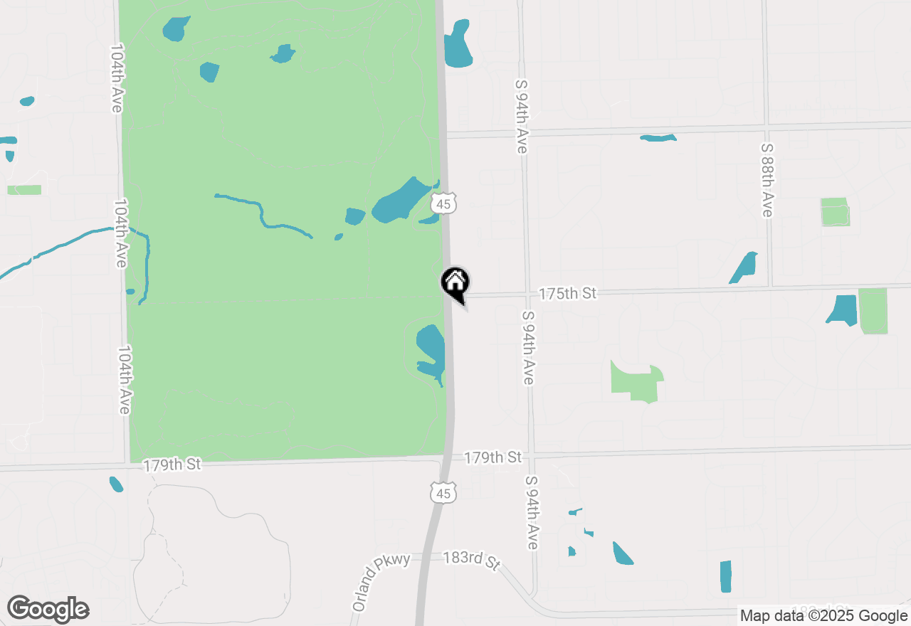 Map of 17535-2 Lagrange Road, Tinley Park, IL 60487