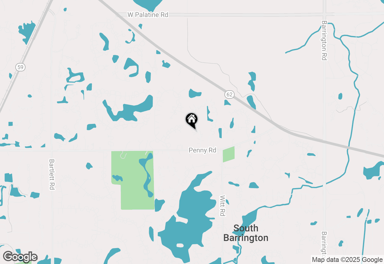 Map of 8 Stone Ridge Drive, South Barrington, IL 60010