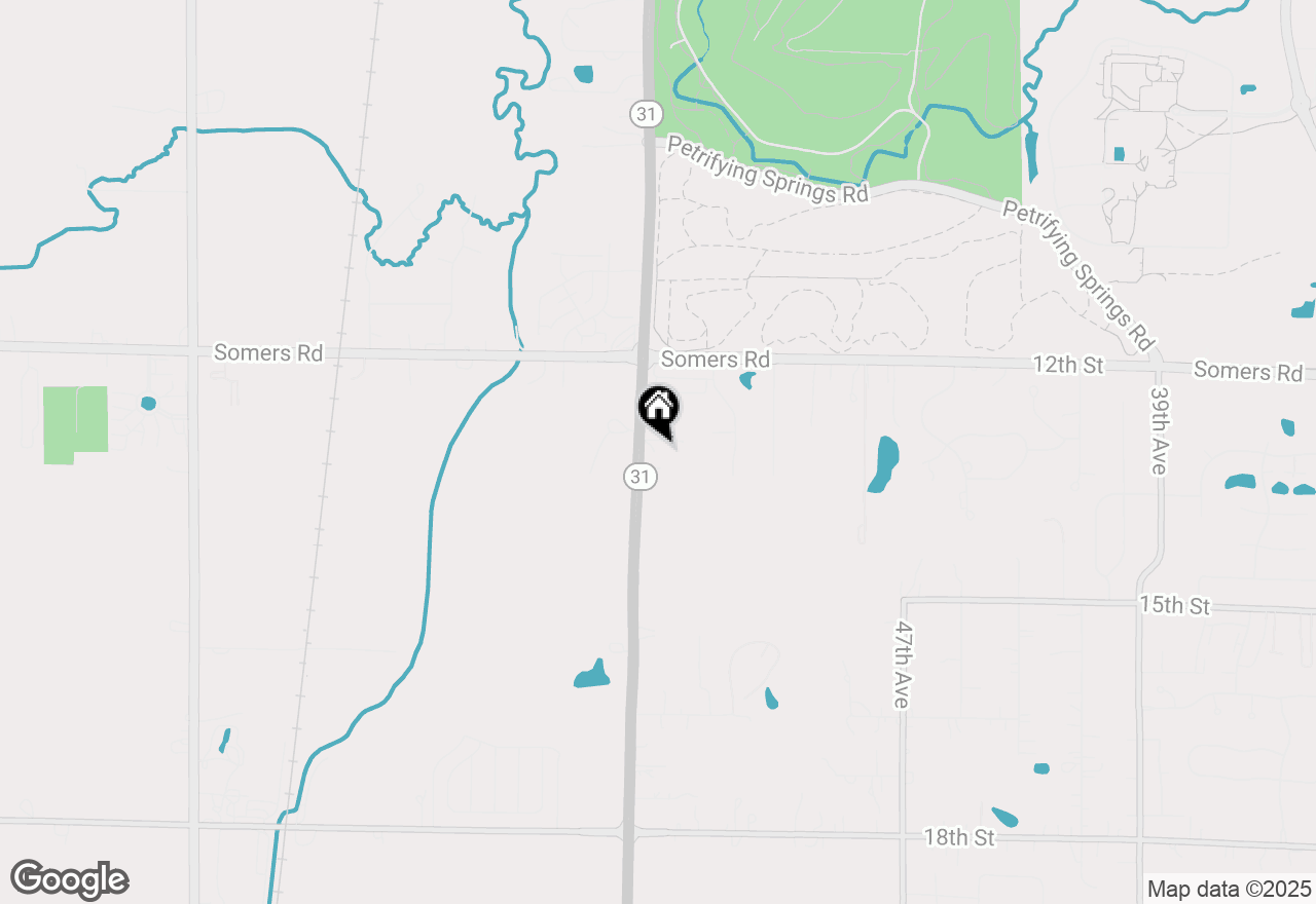 Map of 1317 Green Bay Rd, Kenosha, WI 53144