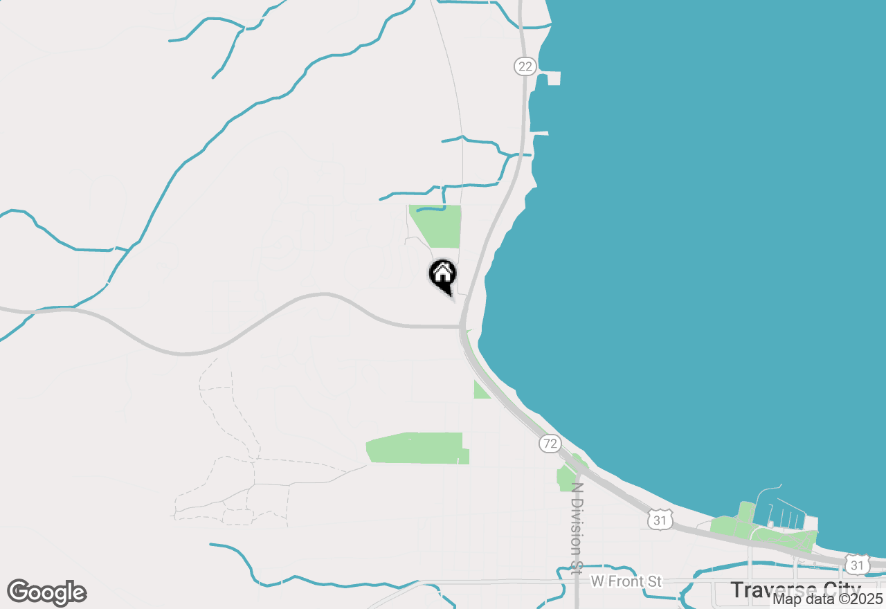 Map of 13936 S West-bay Shore Drive, Traverse City, MI 49684