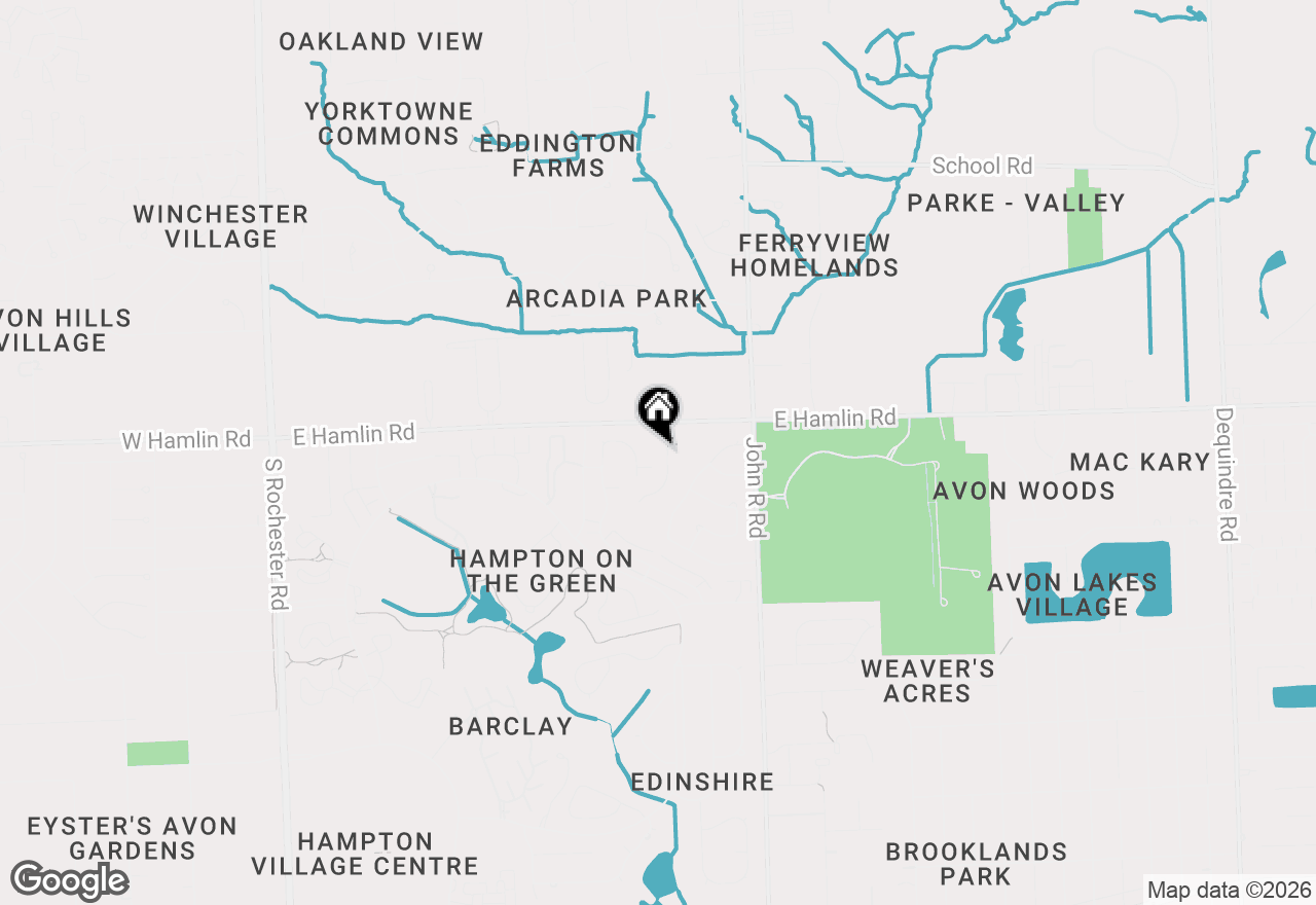 Map of 2056 Somerville, Rochester Hills, MI 48307