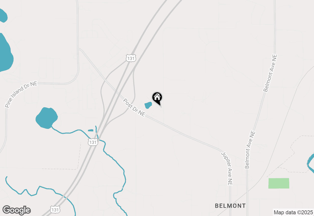 Map of 1790 Chandler Woods Court Ne, Belmont, MI 49306