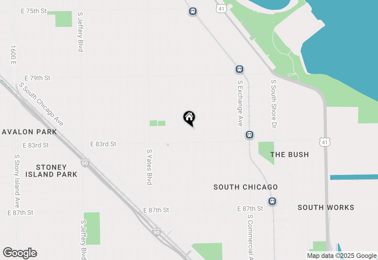 Map of 8212 S Saginaw Avenue, Chicago, IL 60617