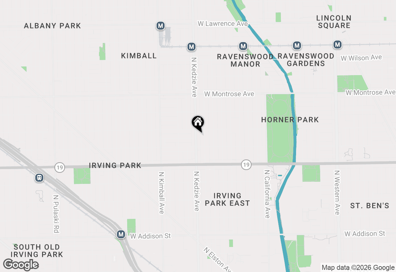 Map of 4141 N Kedzie Avenue #306, Chicago, IL 60618