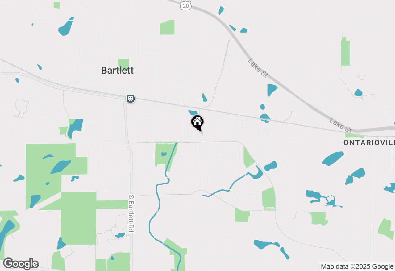 Map of 378 S Prospect Avenue, Bartlett, IL 60103