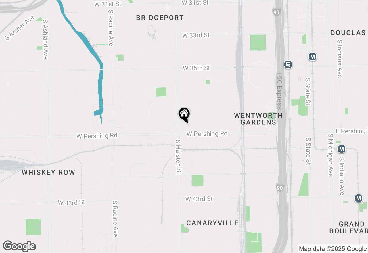 Map of 3830 S Emerald Avenue, Chicago, IL 60609