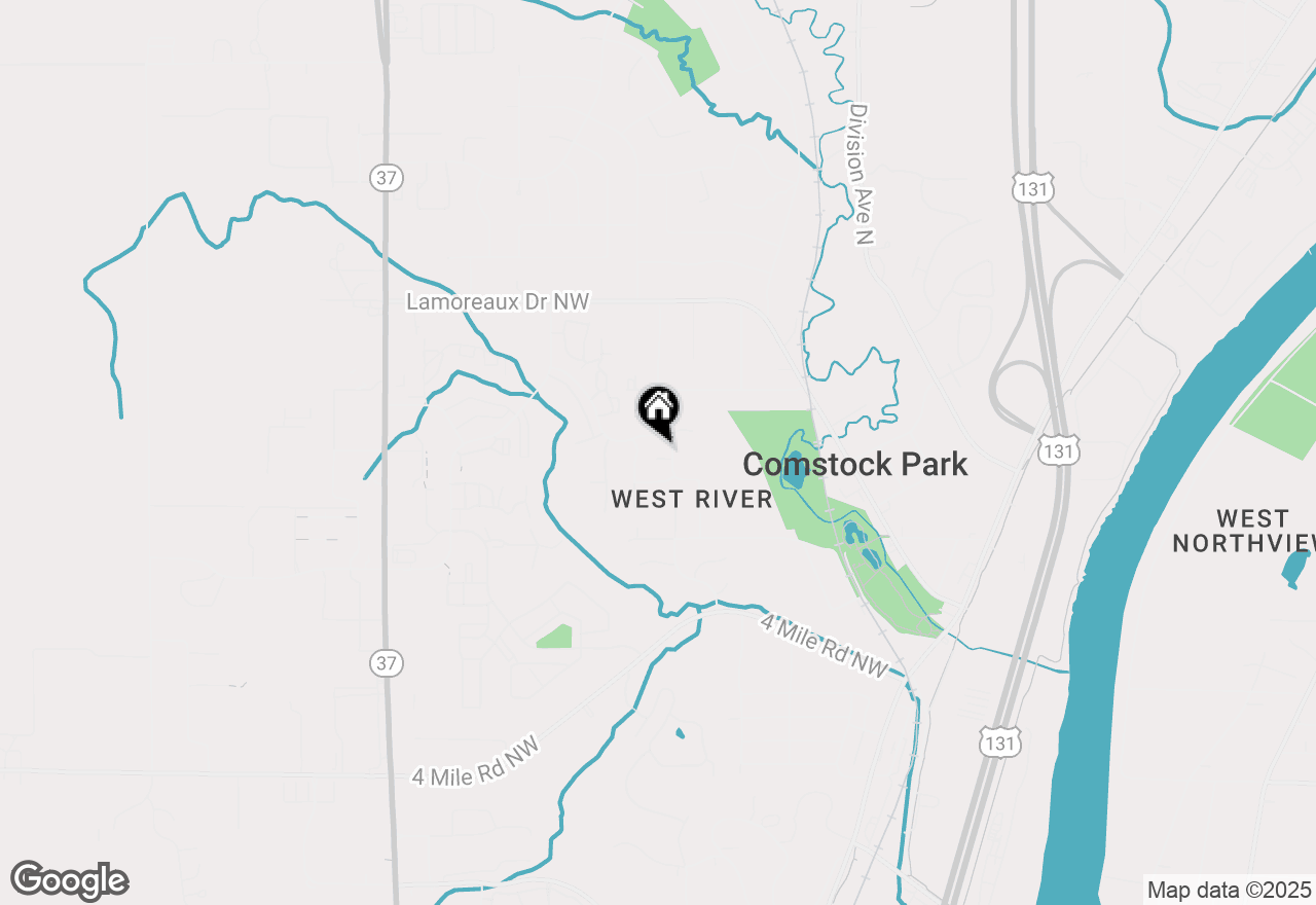 Map of 347 Duke Of York Court Nw, Comstock Park, MI 49321