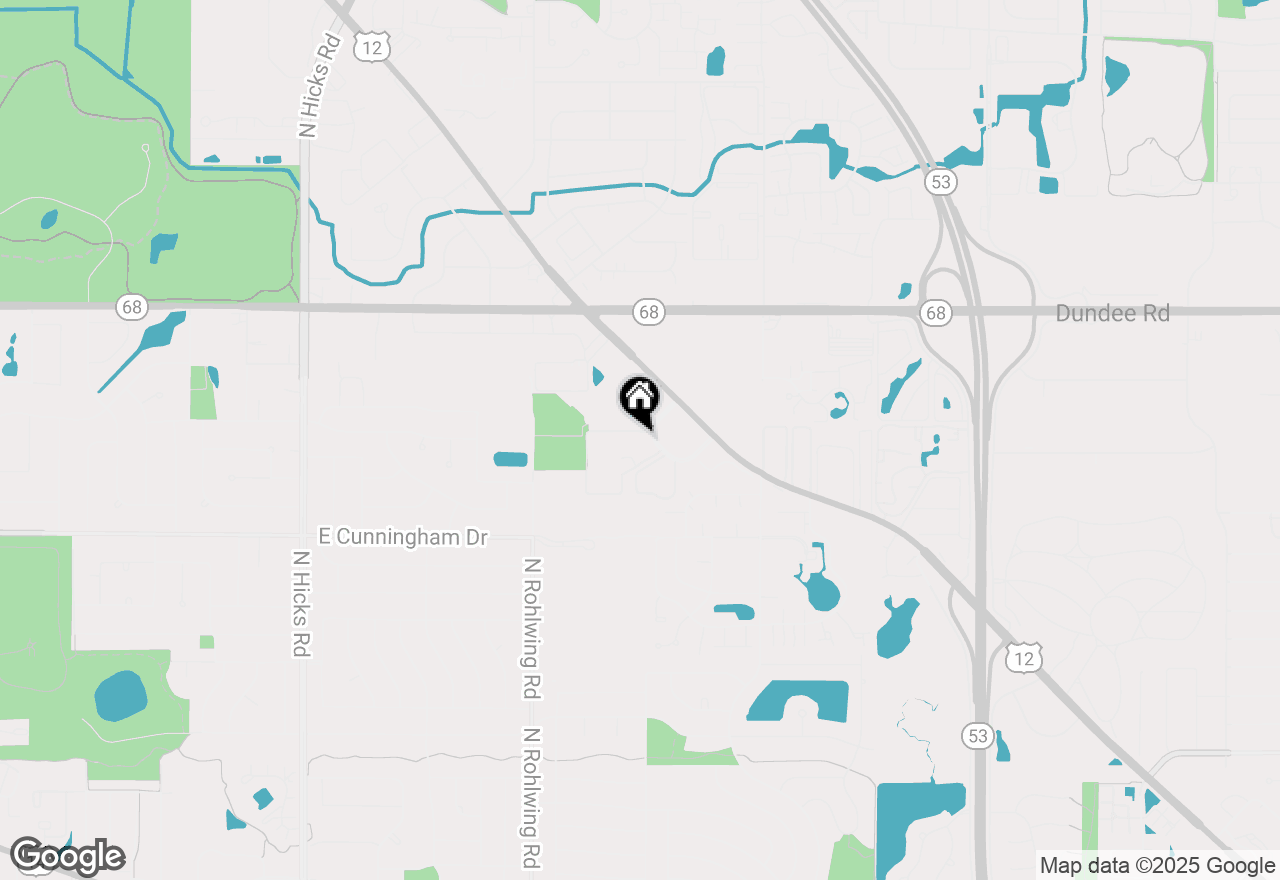 Map of 1451 N Winslowe Drive #204, Palatine, IL 60074