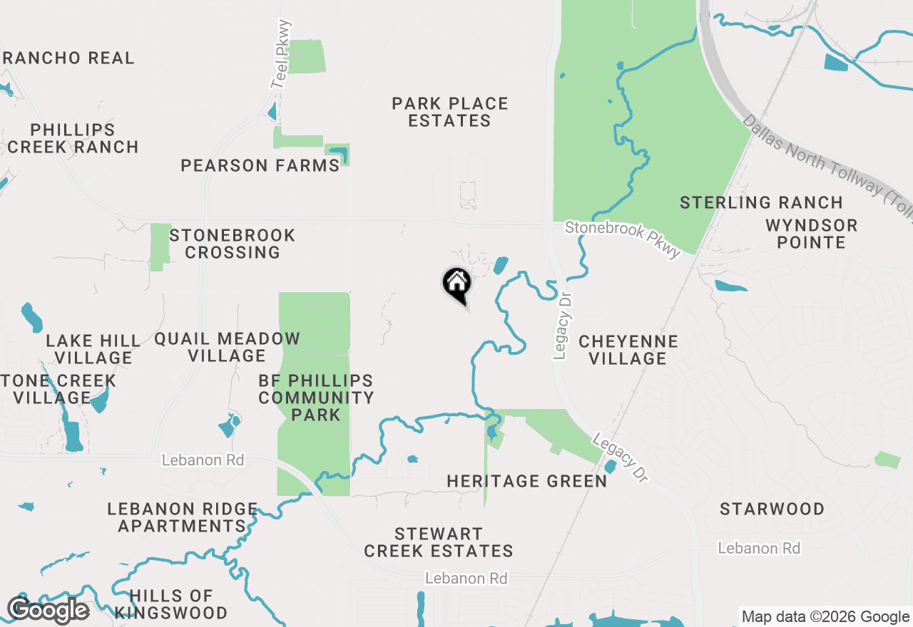 Map of 4031 Covent Garden Lane, Frisco, TX 75034