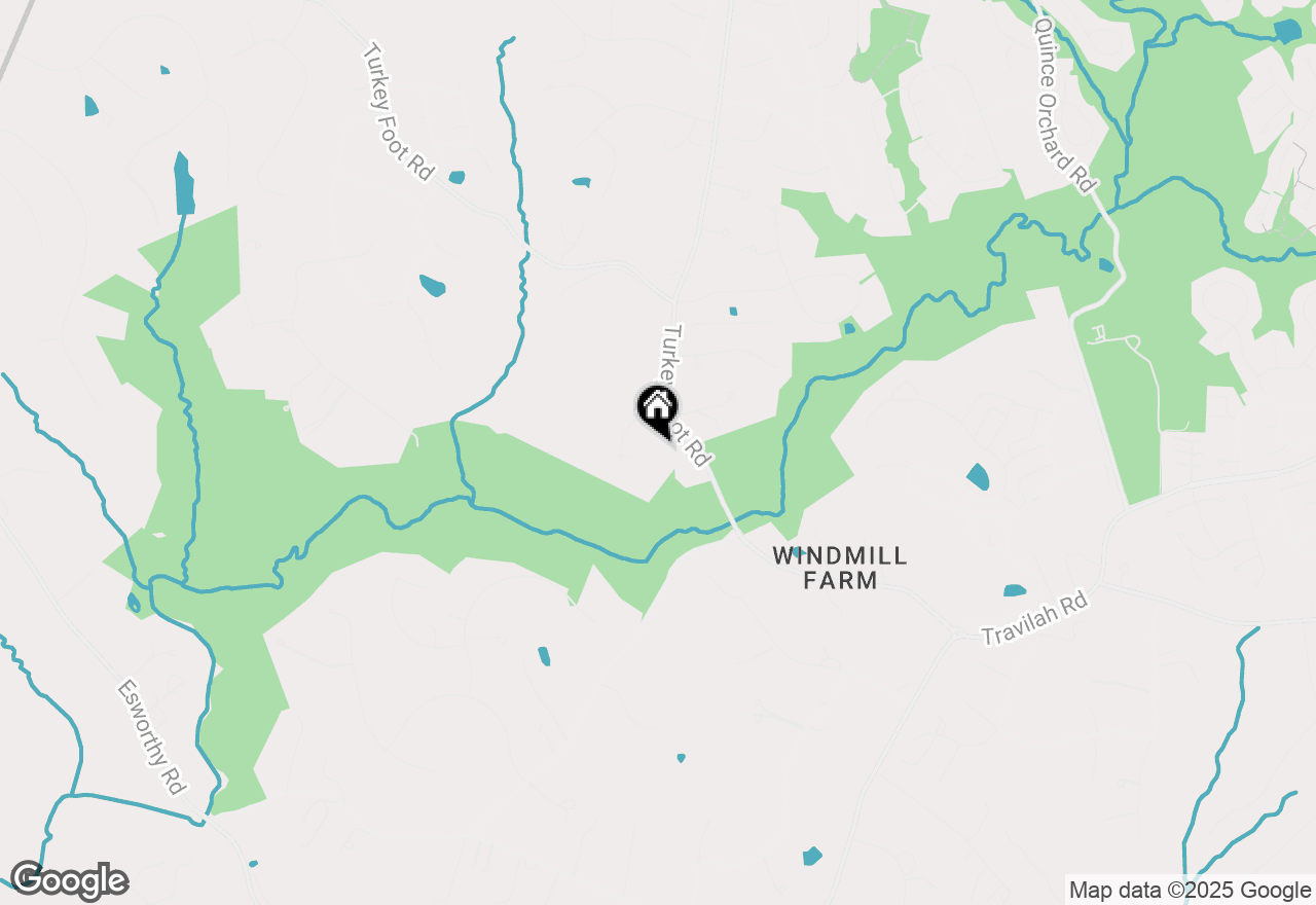 Map of 14020 Turkey Foot Road, Gaithersburg, MD 20878