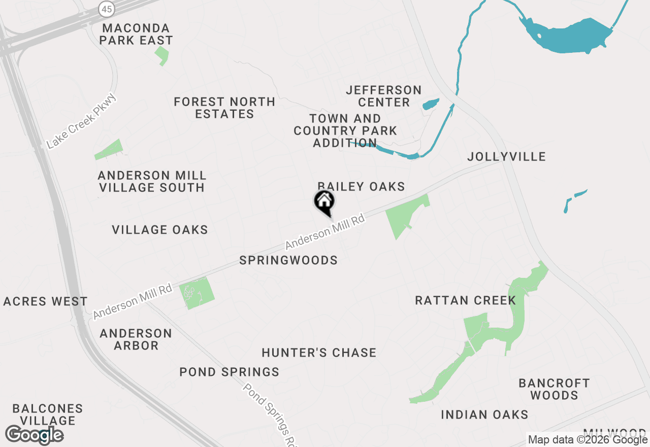 Map of 13102 Villa Park Dr, Austin, TX 78729