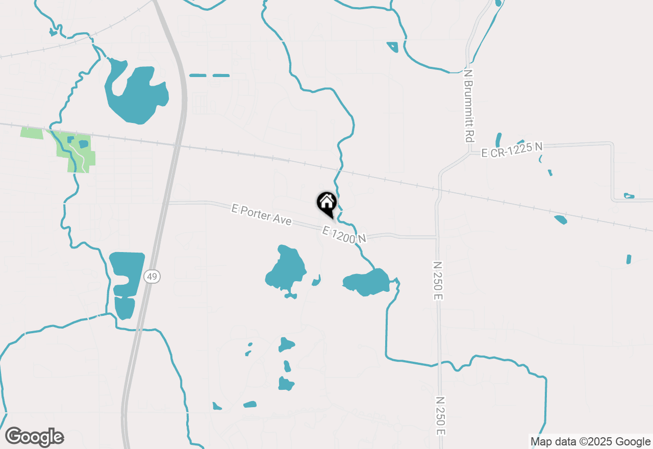 Map of 1618 Melanie Lane, Chesterton, IN 46304