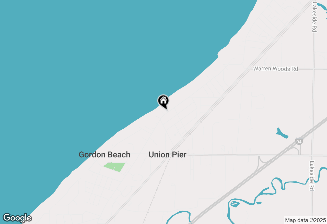 Map of 15826 Lakeshore Road #1, Union Pier, MI 49129