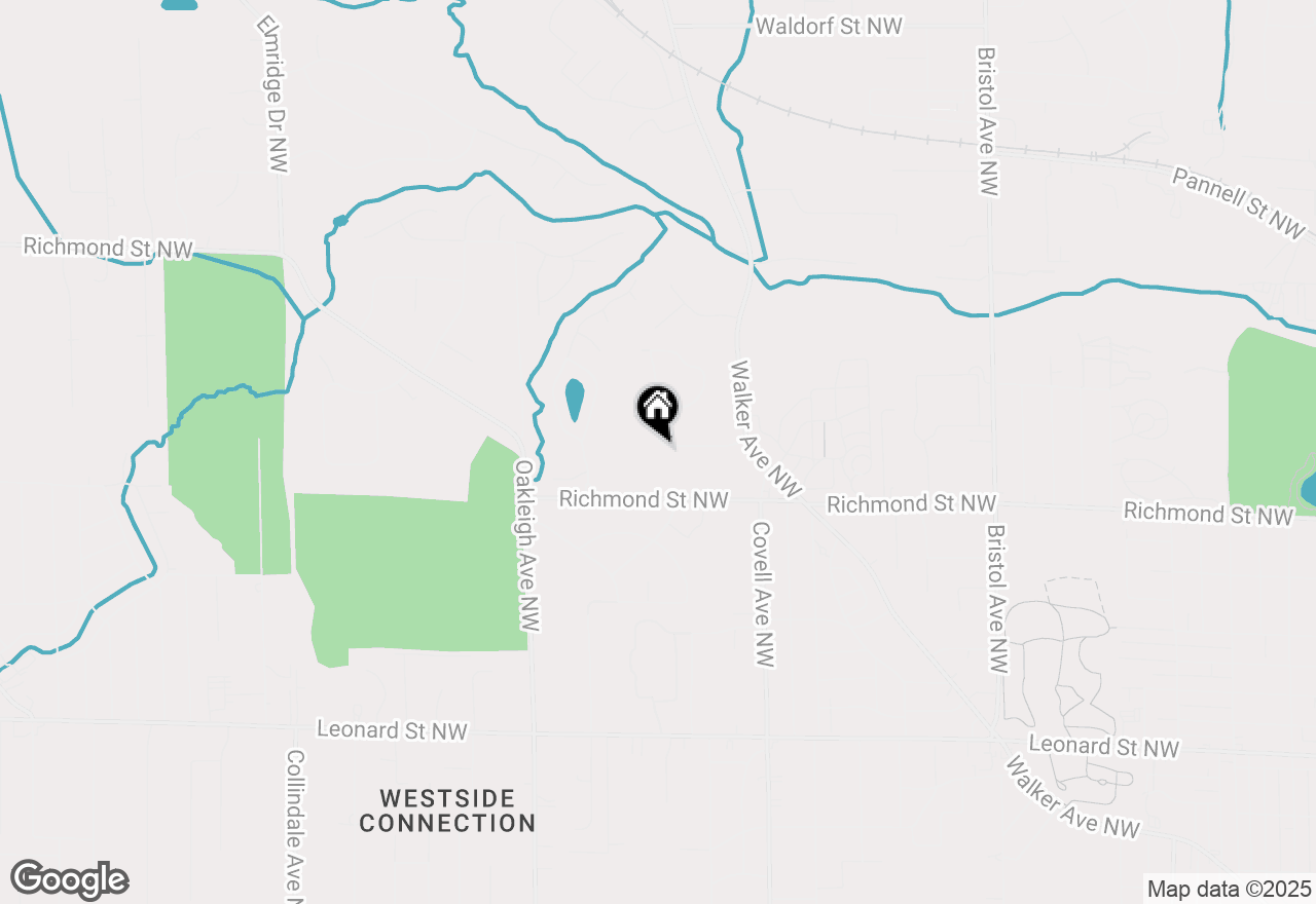 Map of 2130 Blueberry Drive Nw, Grand Rapids, MI 49504