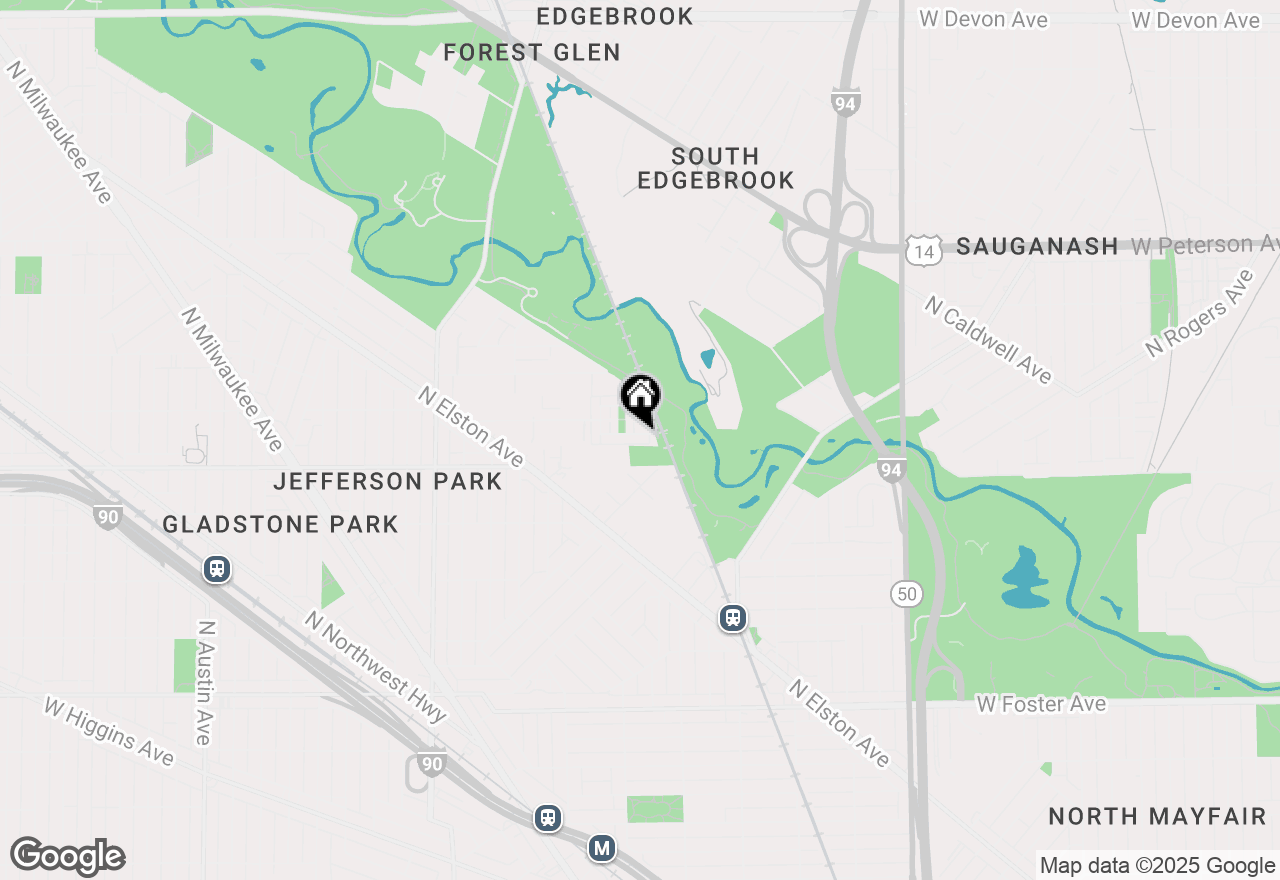 Map of 5205 W Olive Avenue, Chicago, IL 60646