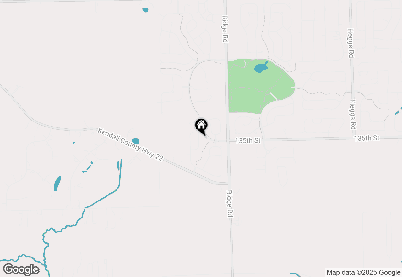 Map of 13423 Summergrove Drive, Plainfield, IL 60585