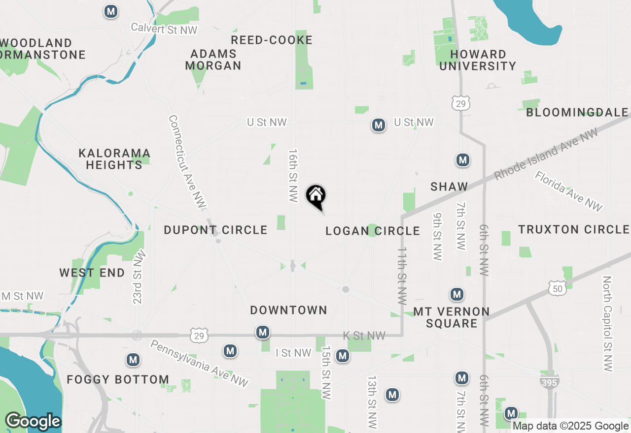 Map of 1530 15th Street Nw, Washington, DC 20005