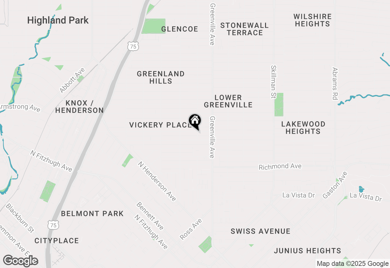 Map of 5544 Willis Avenue, Dallas, TX 75206