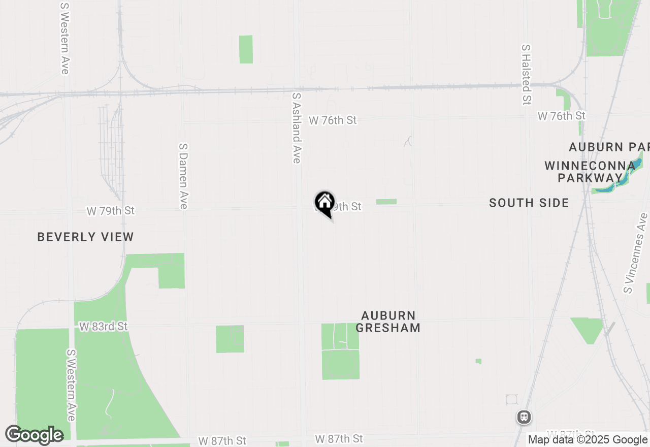 Map of 7936 S Laflin Street, Chicago, IL 60620