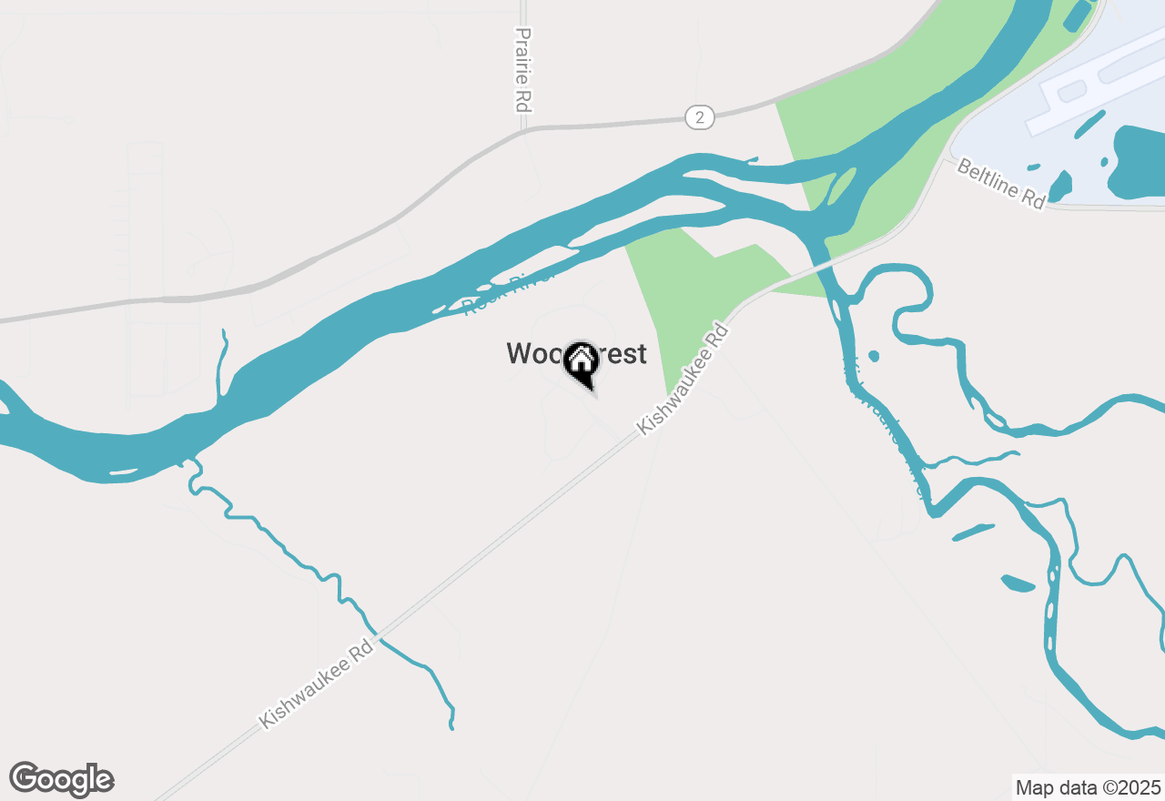 Map of 6720 Woodcrest Parkway, Rockford, IL 61109