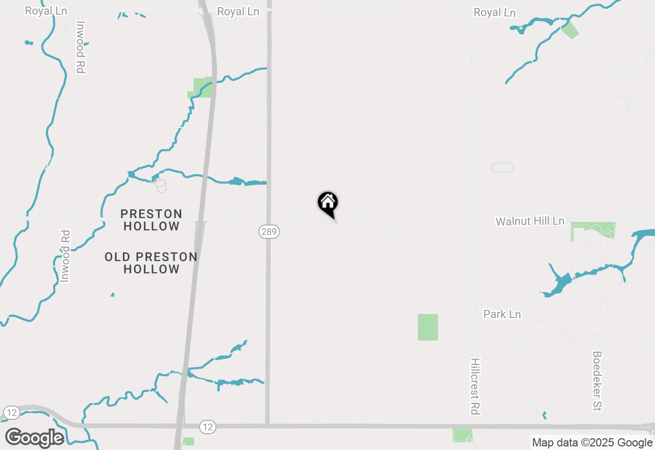 Map of 6218 Walnut Hill Lane, Dallas, TX 75230