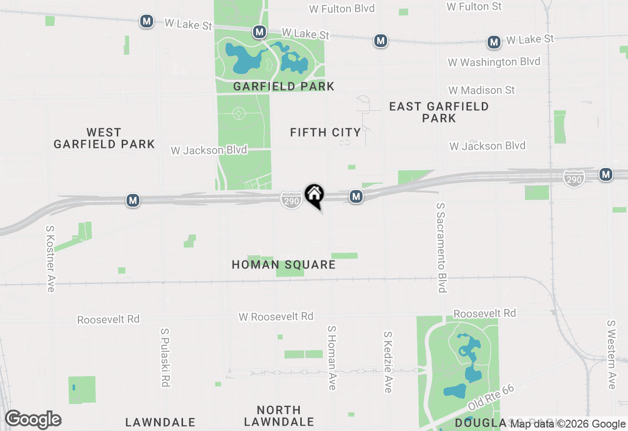 Map of 3430 W Flournoy Street, Chicago, IL 60624