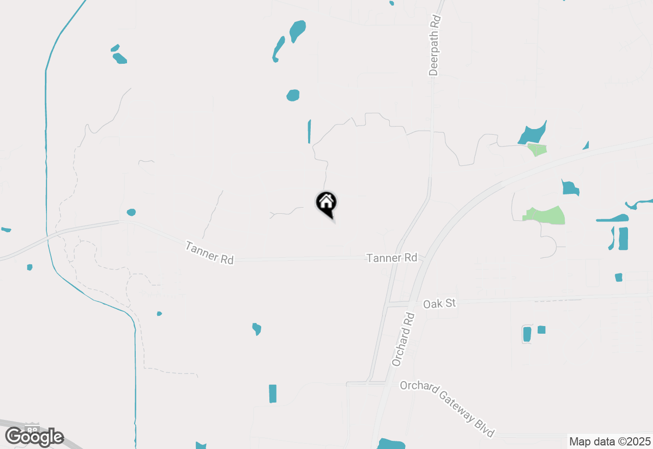 Map of 427 Glover Drive, North Aurora, IL 60542