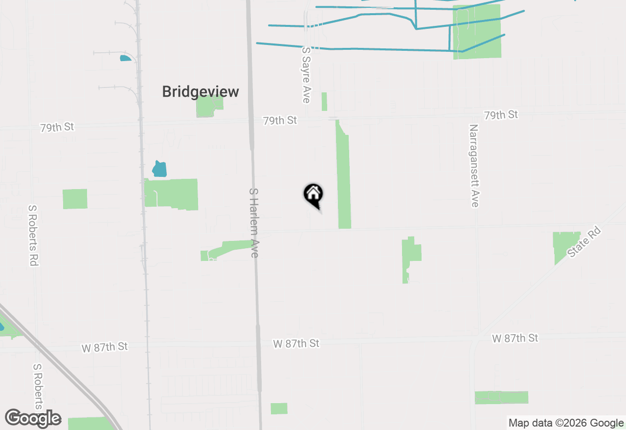 Map of 8239 Sayre Avenue, Burbank, IL 60459