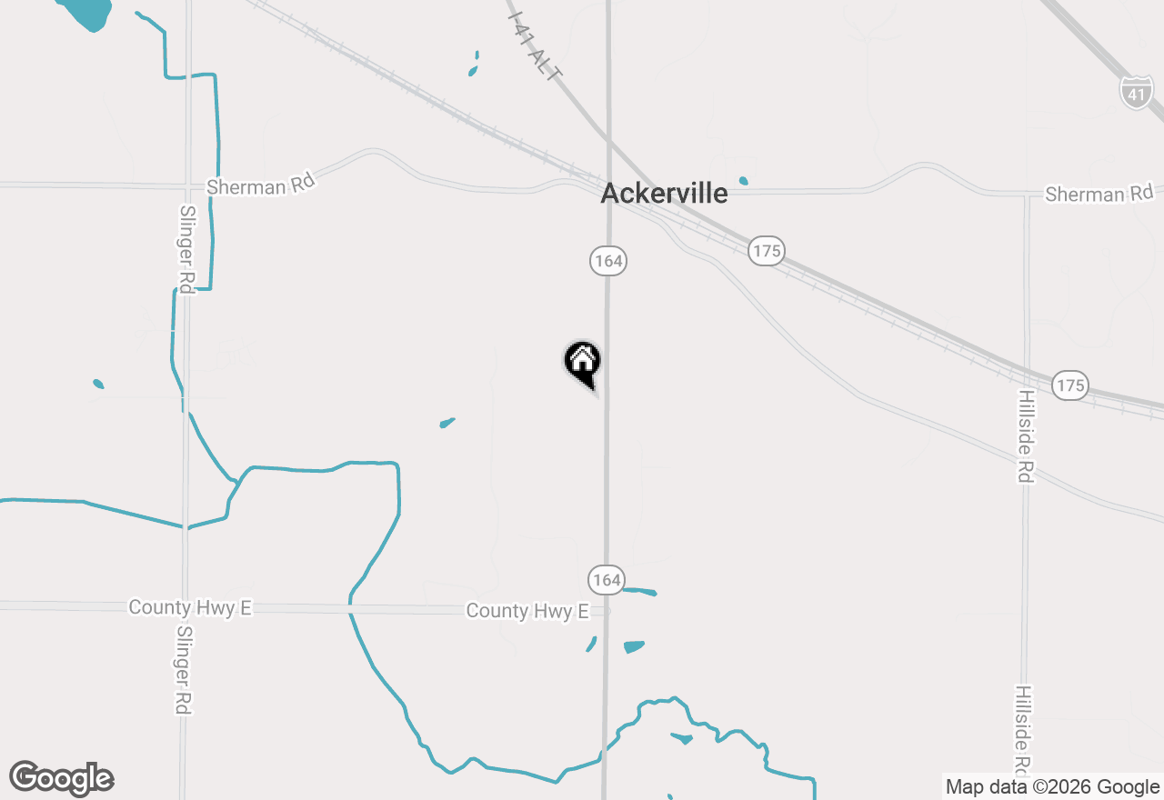 Map of 3075 State Highway 164, Slinger, WI 53086