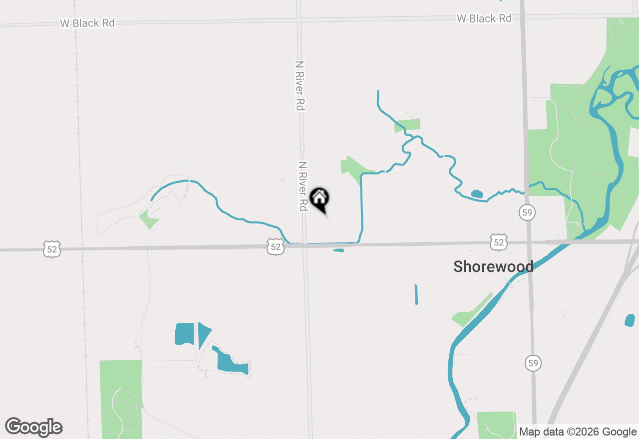 Map of 1119 Wheatland Drive, Shorewood, IL 60404