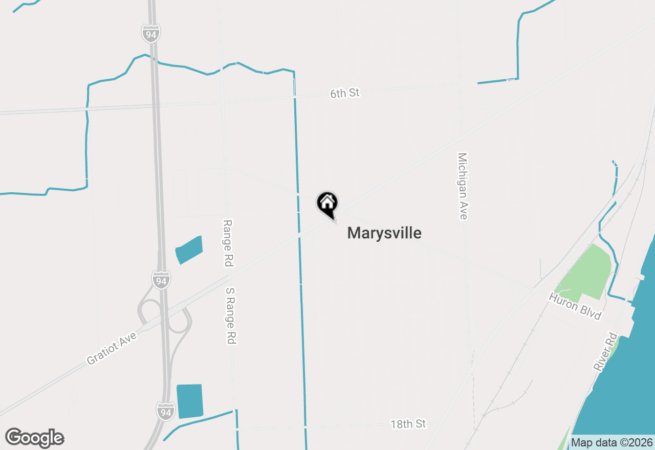Map of 2845 Gratiot Boulevard, Marysville, MI 48040