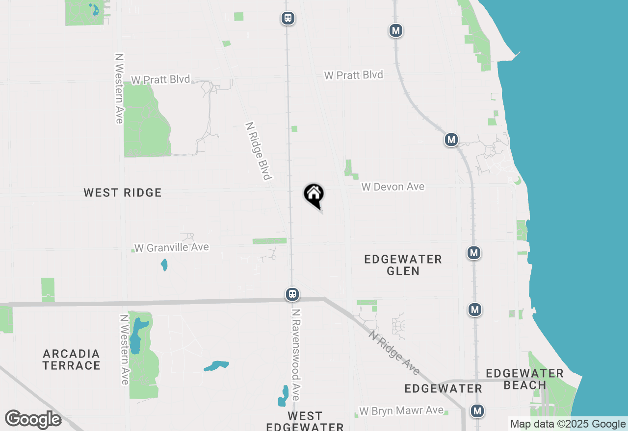 Map of 6321 N Hermitage Avenue, Chicago, IL 60660