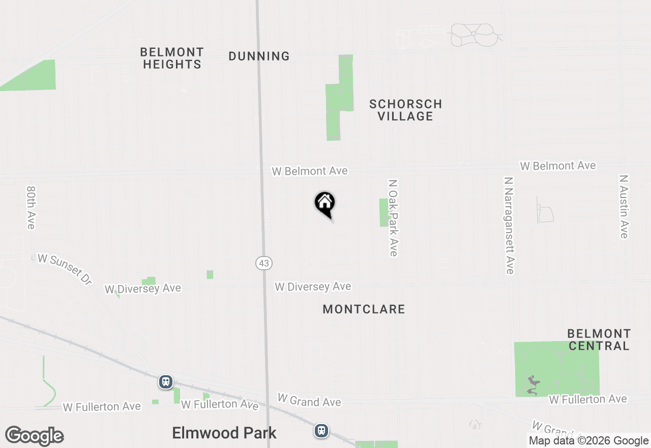 Map of 3006 N Sayre Avenue, Chicago, IL 60634