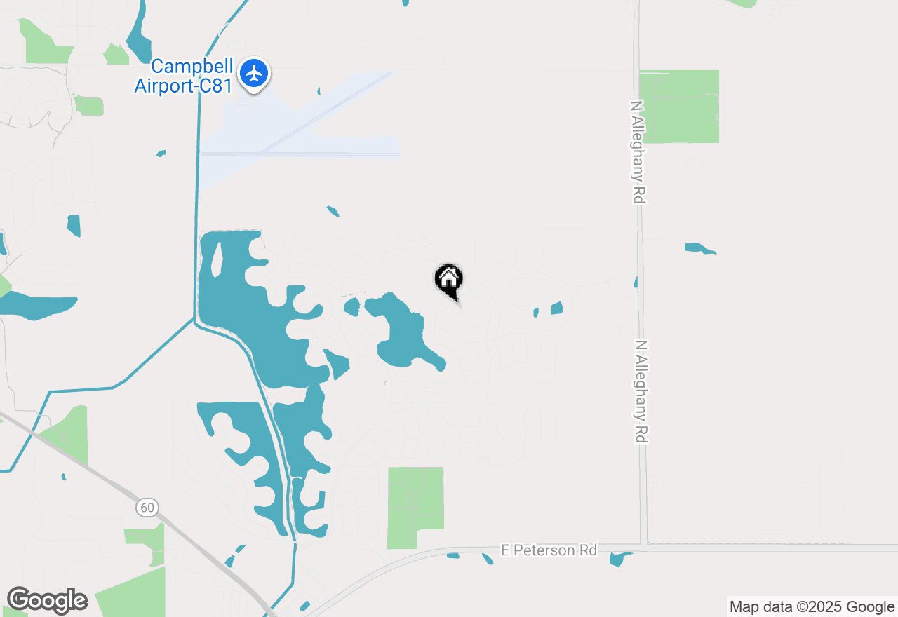 Map of 3417 Steeplechase Way, Grayslake, IL 60030