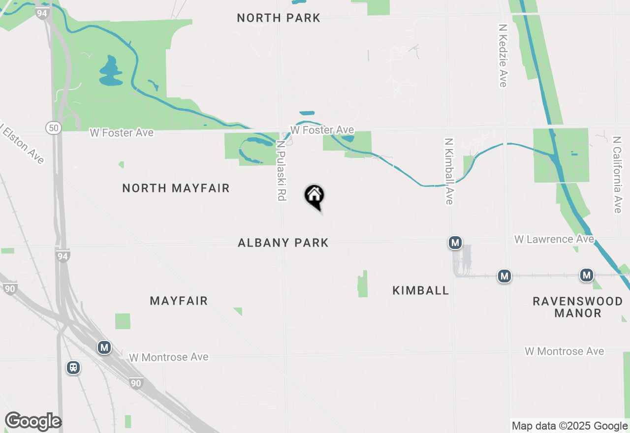 Map of 4855 N Springfield Avenue #3, Chicago, IL 60625