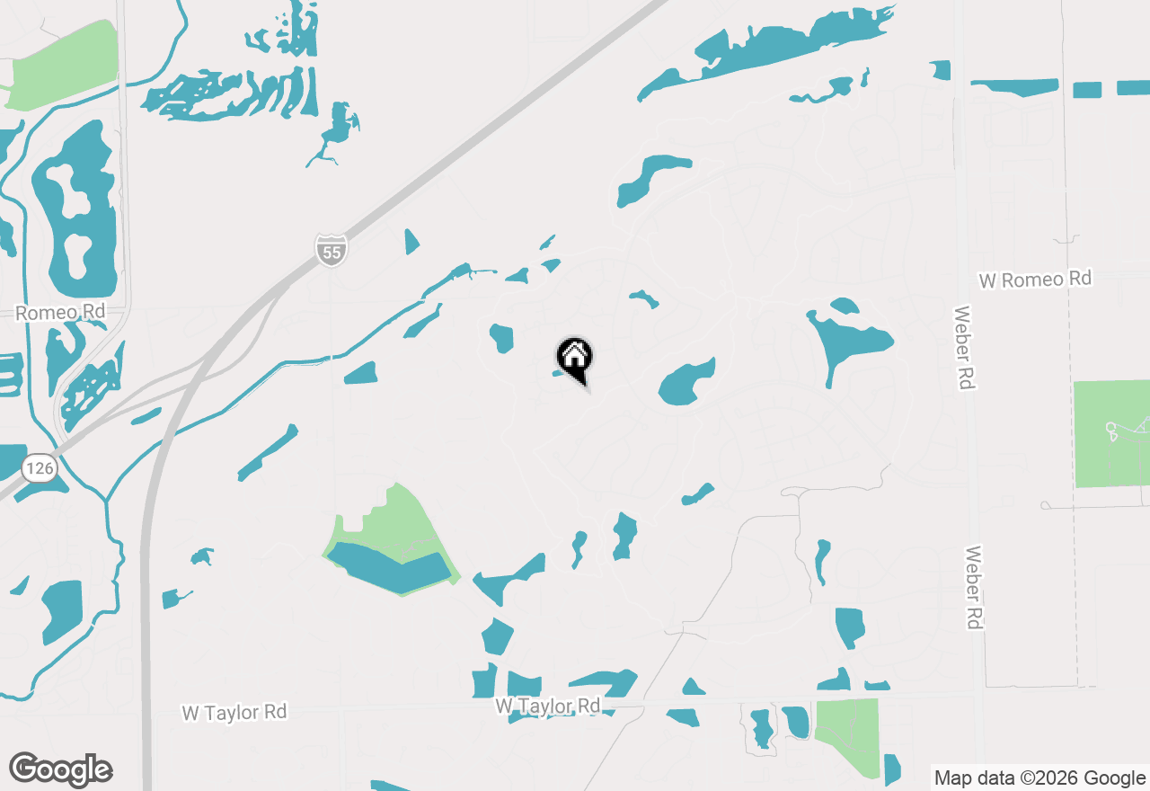 Map of 21721 W Empress Lane, Plainfield, IL 60544