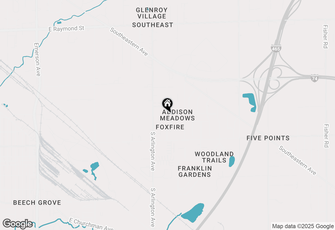 Map of 6111 Platinum Place, Indianapolis, IN 46203