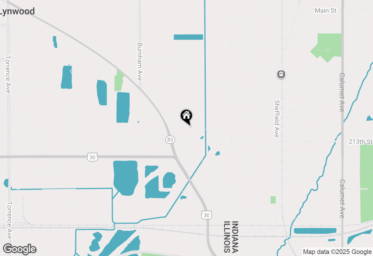 Map of 563 Linda Lane, Lynwood, IL 60411