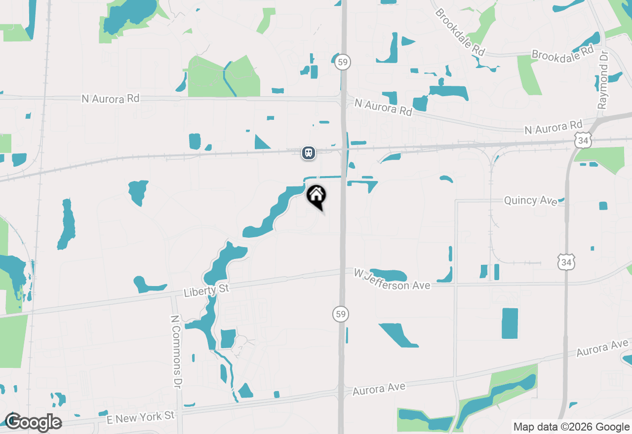 Map of 964 Station Boulevard, Aurora, IL 60504