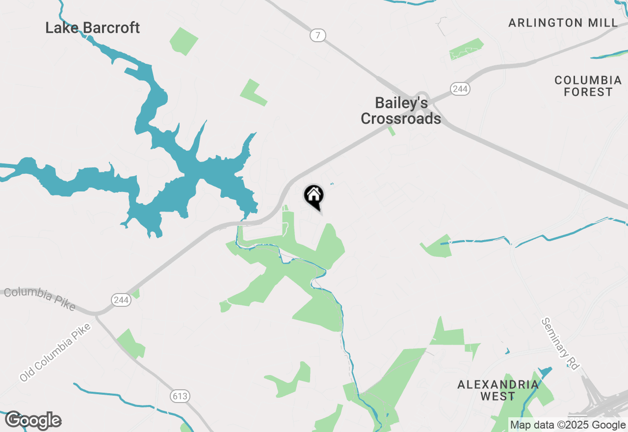 Map of 3745 Madison Lane, Falls Church, VA 22041