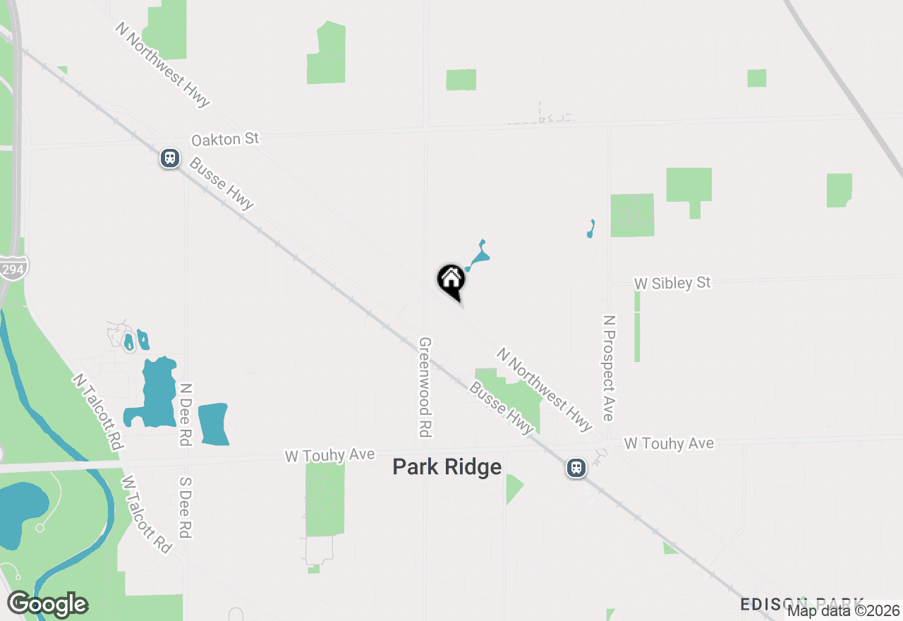 Map of 500 N Northwest Highway #113, Park Ridge, IL 60068