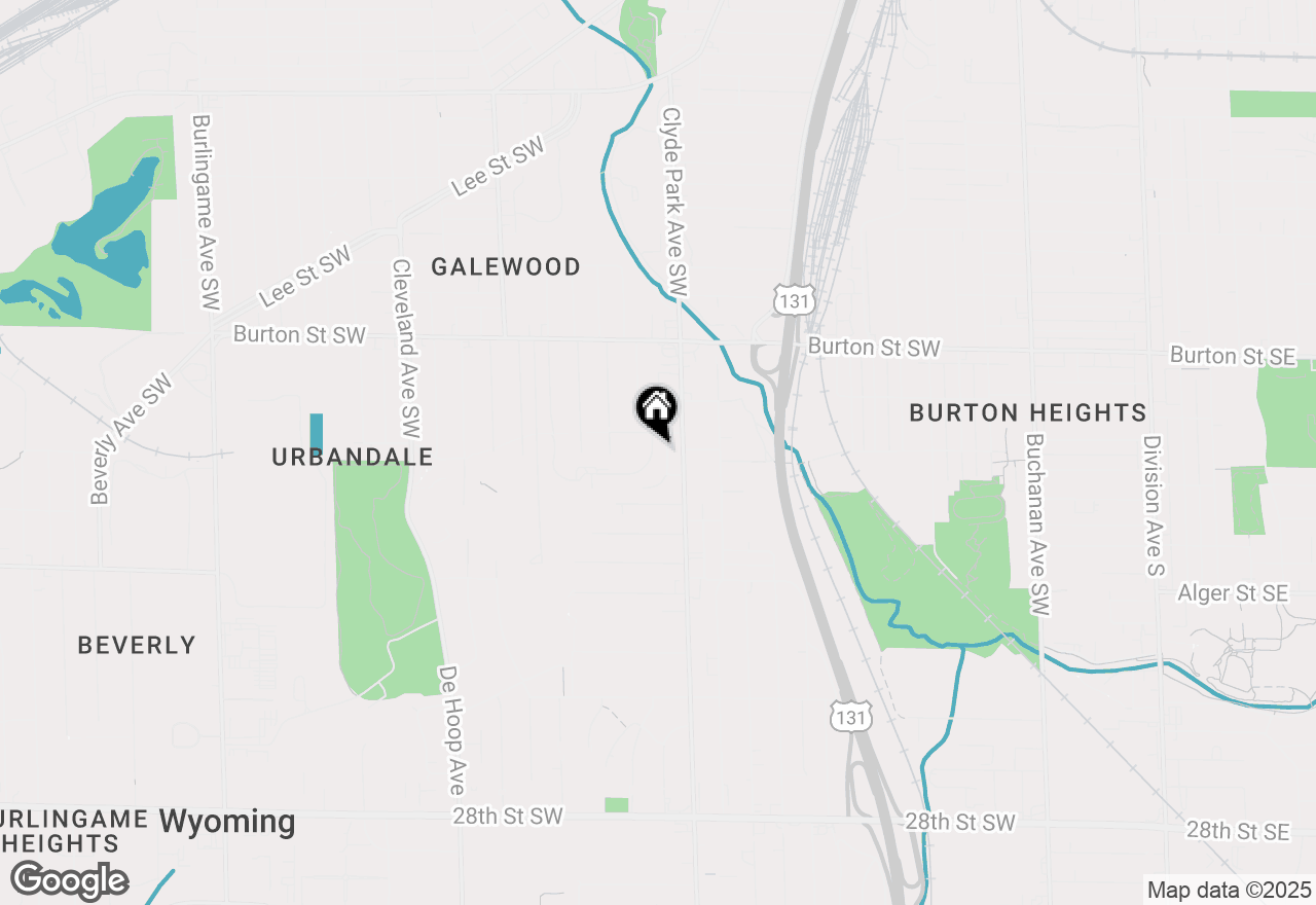 Map of 2182 Banner Drive Sw, Wyoming, MI 49509